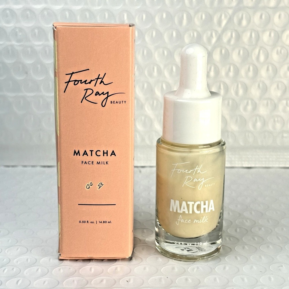 Fourth Ray Beauty Matcha Face‎ Milk 0.5 FL Oz Energizing Moisturizer New In Box